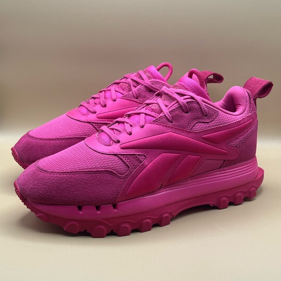 Reebok Classic Cardi B Classic Leather PINK Shoes - Women’s Size 11 (GW8876) - Picture 2 of 8